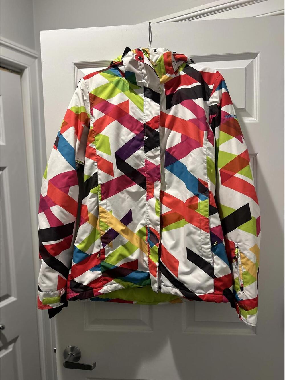 GSOU SNOW Women's Ski & Snowboard Jacket Multi-Color Size L